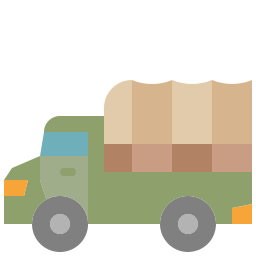 camion militare icona