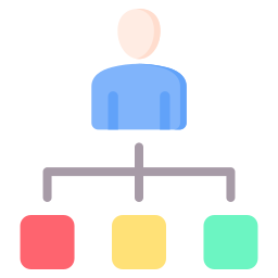 estrutura de organização Ícone