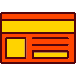 Business card icon