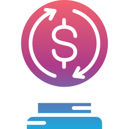 taux de change Icône