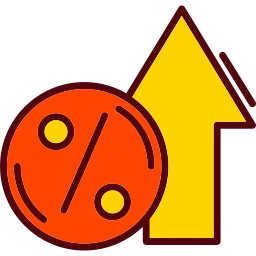 Interest rate icon