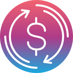 taux de change Icône