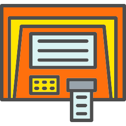 Atm machine icon