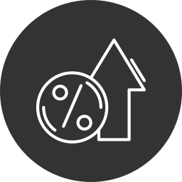 Interest rate icon