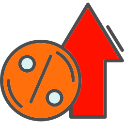 Interest rate icon