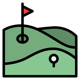 Golf course icon