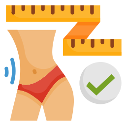 Slim body icon