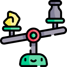 Weight scale icon