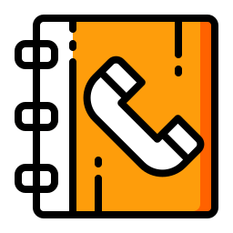 Phone book icon