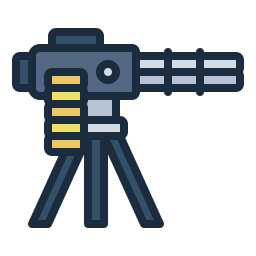 Machine gun icon