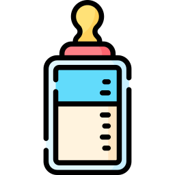 Baby bottle icon