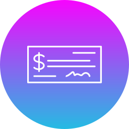 Cheque icon