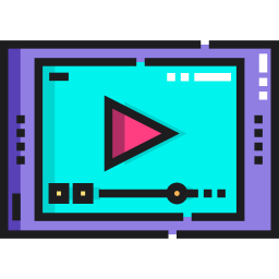 Video player icon