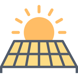 panel słoneczny ikona