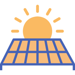 painel solar Ícone