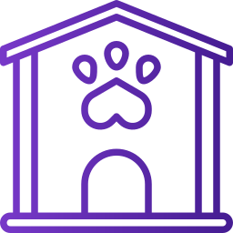 Dog house icon