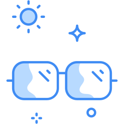 Sun glasses icon