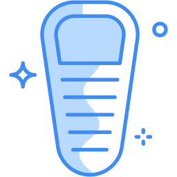 Sleeping bag icon