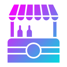 Food stall icon