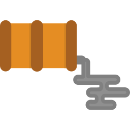Разлив нефти иконка