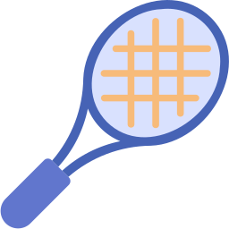 Tennis racket icon