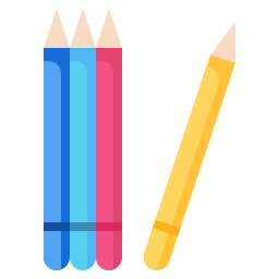 Colored pencil icon