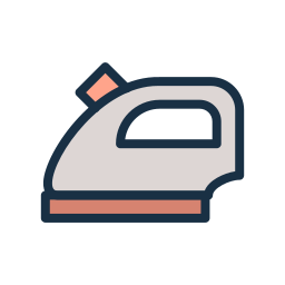 Steam iron icon