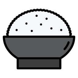 Rice bowl icon