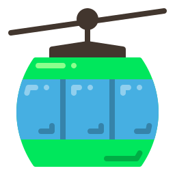 Cable car icon