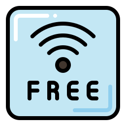 Free wifi icon