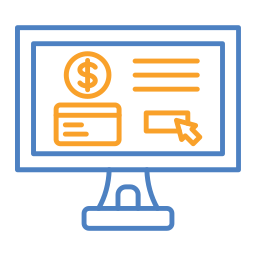 Online payment icon