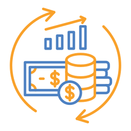 Cash flow icon