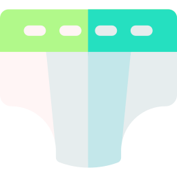 Baby diaper icon