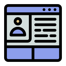 Online learning icon