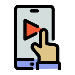 Video lesson icon