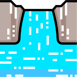 Waterfall icon