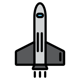 space shuttle icona