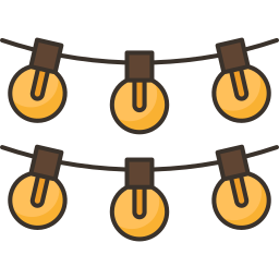 String lights icon