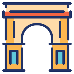 Arc de triomphe icon