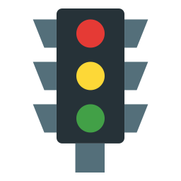 Traffic light icon