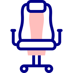 Gaming chair icon