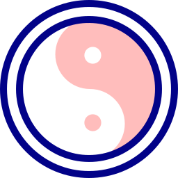 yin yang ikona