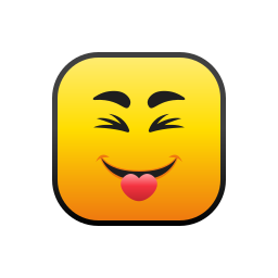 Smile-wink icon