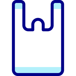 sacchetto di plastica icona