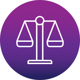 Balance scale icon