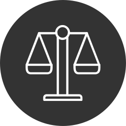 Balance scale icon