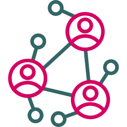 netwerken icoon