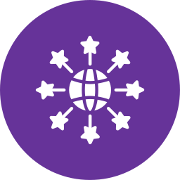 globales netzwerk icon