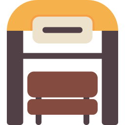 Bus stop icon