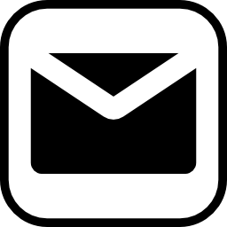 Mail sign icon